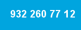 932 260 77 12